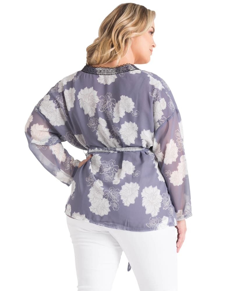 Lavender kimono cardigan cheap